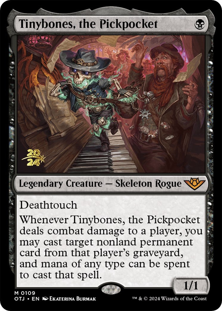 Tinybones, the Pickpocket [Outlaws of Thunder Junction Prerelease Promos]