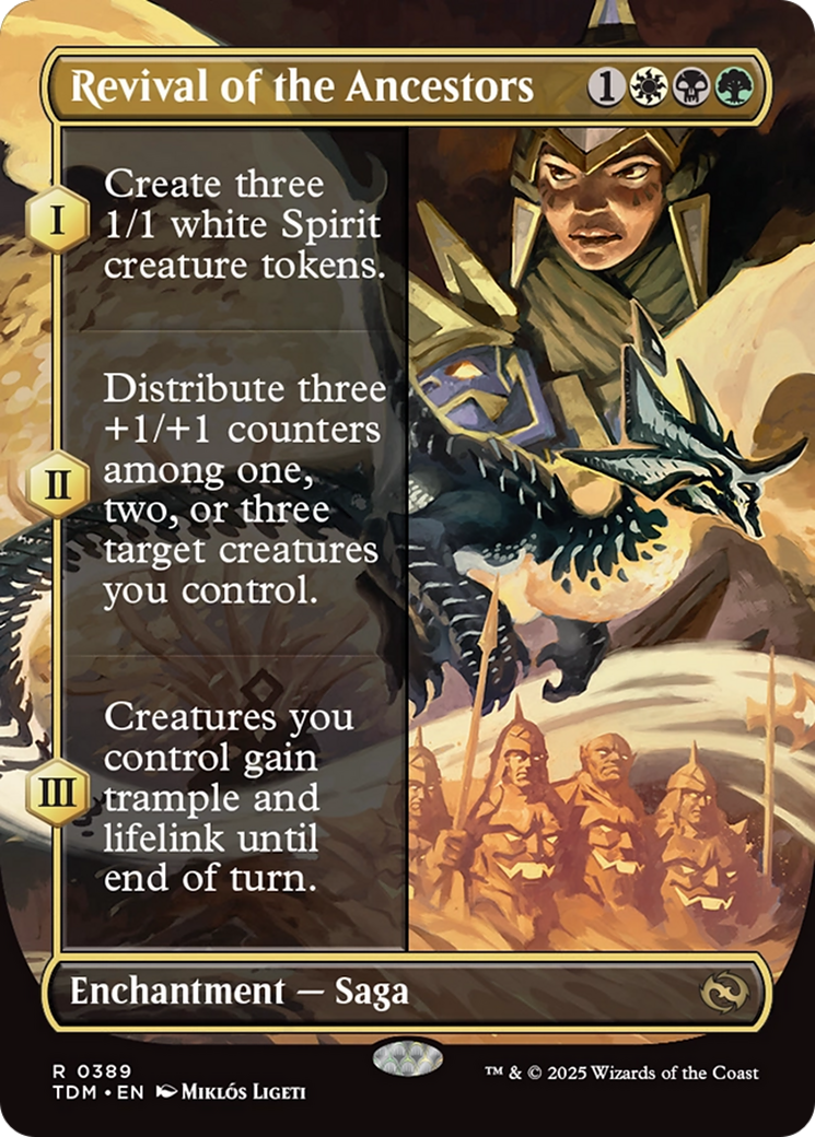 Revival of the Ancestors (Borderless) [Tarkir: Dragonstorm]