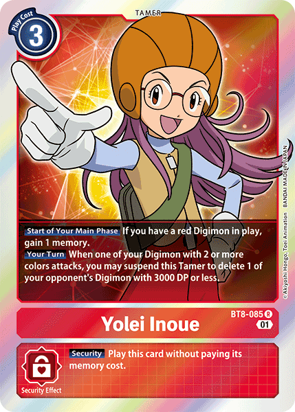 Yolei Inoue [BT8-085] [New Awakening]