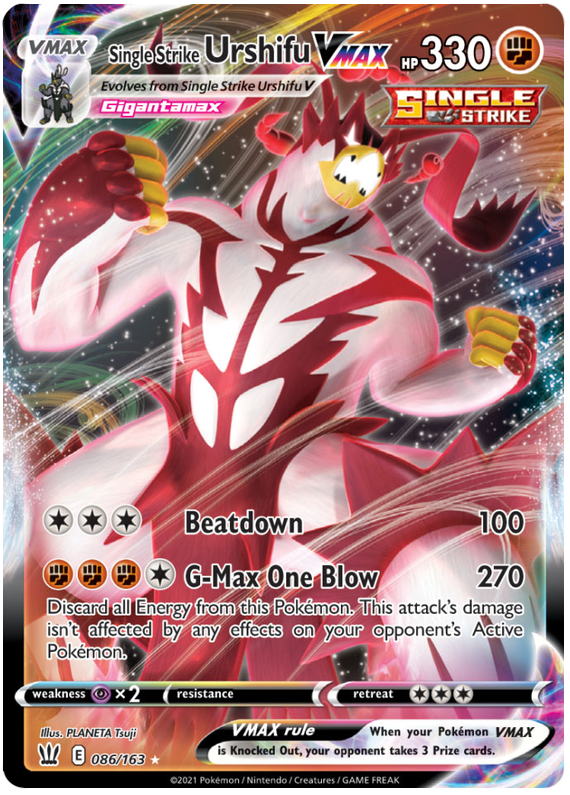 single strike pokemon cards Urshifu | Dex pokemon SWSH05 Pokemon Card JP Single Strike