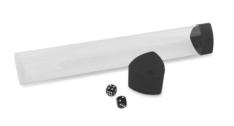 Playmat Tube with Dice Cap - Black