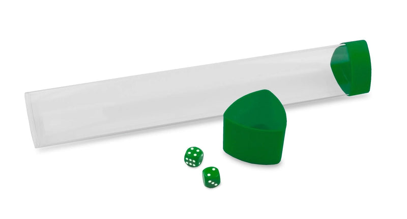 Playmat Tube with Dice Cap - Green