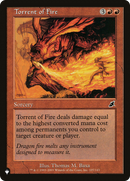 Torrent of Fire [The List]