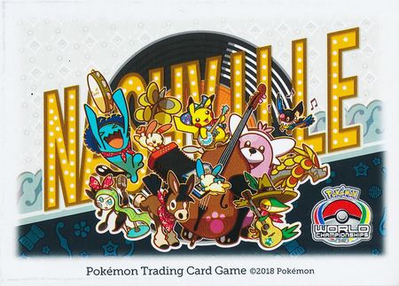 Pokemon World Championships 2018 Nashville, TN 65ct Standard Sleeves