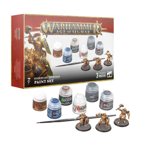 Warhammer Stormcast Eternals Paints Set