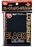 KMC Sleeves USA Pack Black Perfect Fit 80-Count