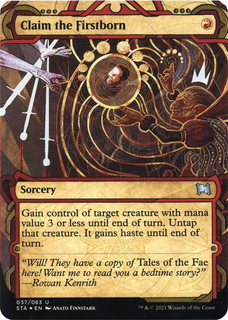 Claim the Firstborn (Foil Etched)