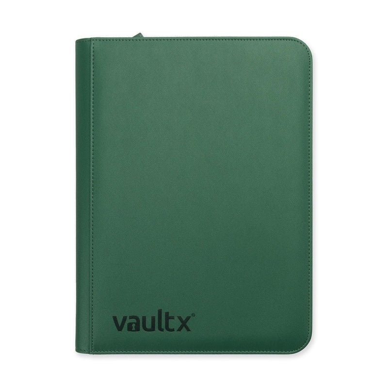 VaultX Zip Binder Metallic Green