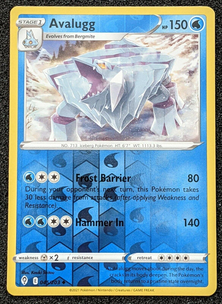 Avalugg | Lightly Played / English / Reverse Holofoil