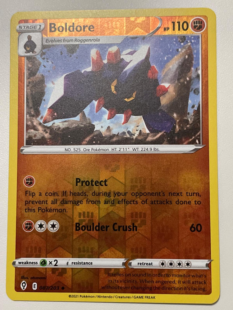 Boldore | Lightly Played / English / Reverse Holofoil