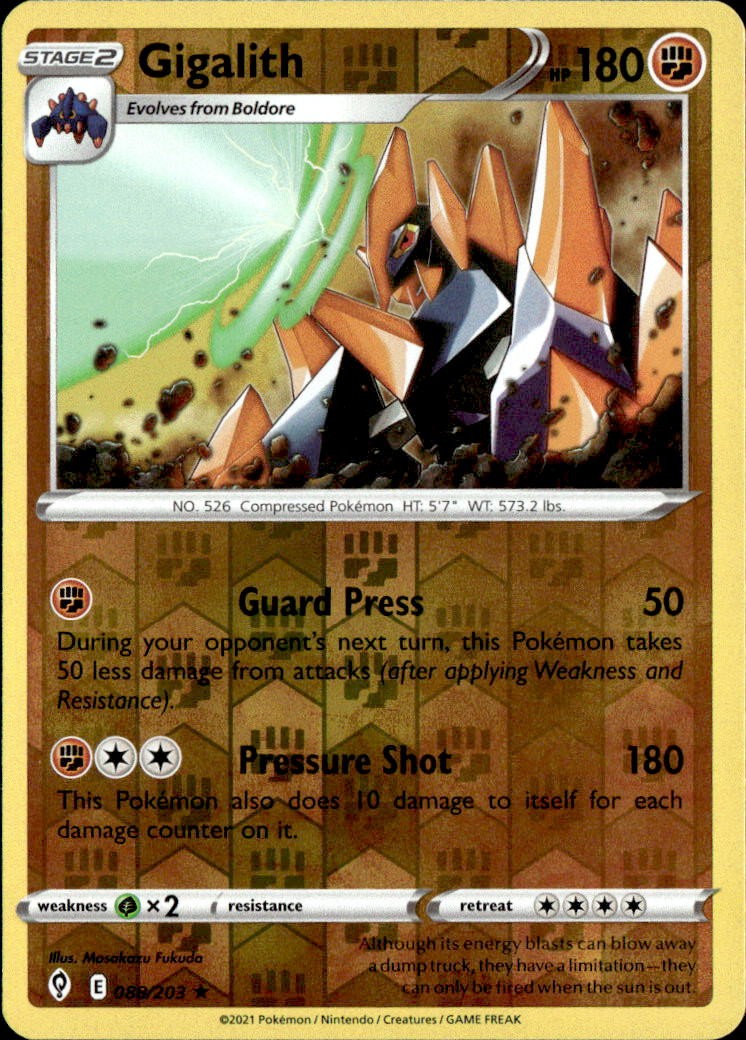 Gigalith | Lightly Played / English / Reverse Holofoil