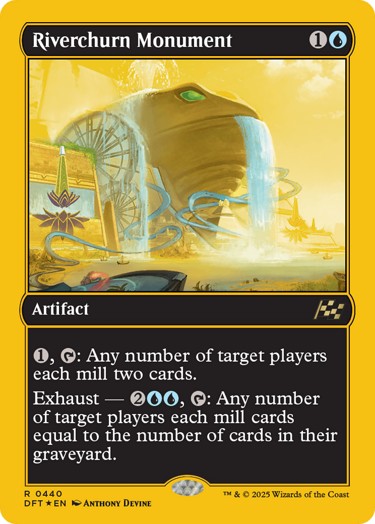 Riverchurn Monument (First-Place Foil) [Aetherdrift]