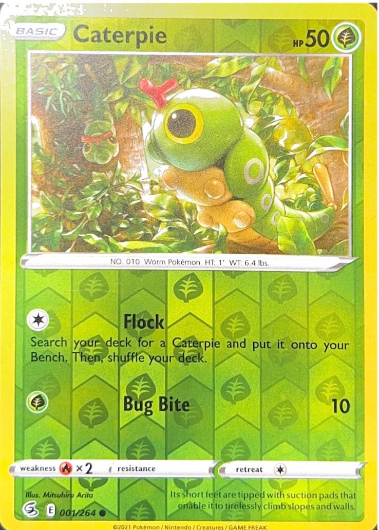 Caterpie | Lightly Played / English / Reverse Holofoil