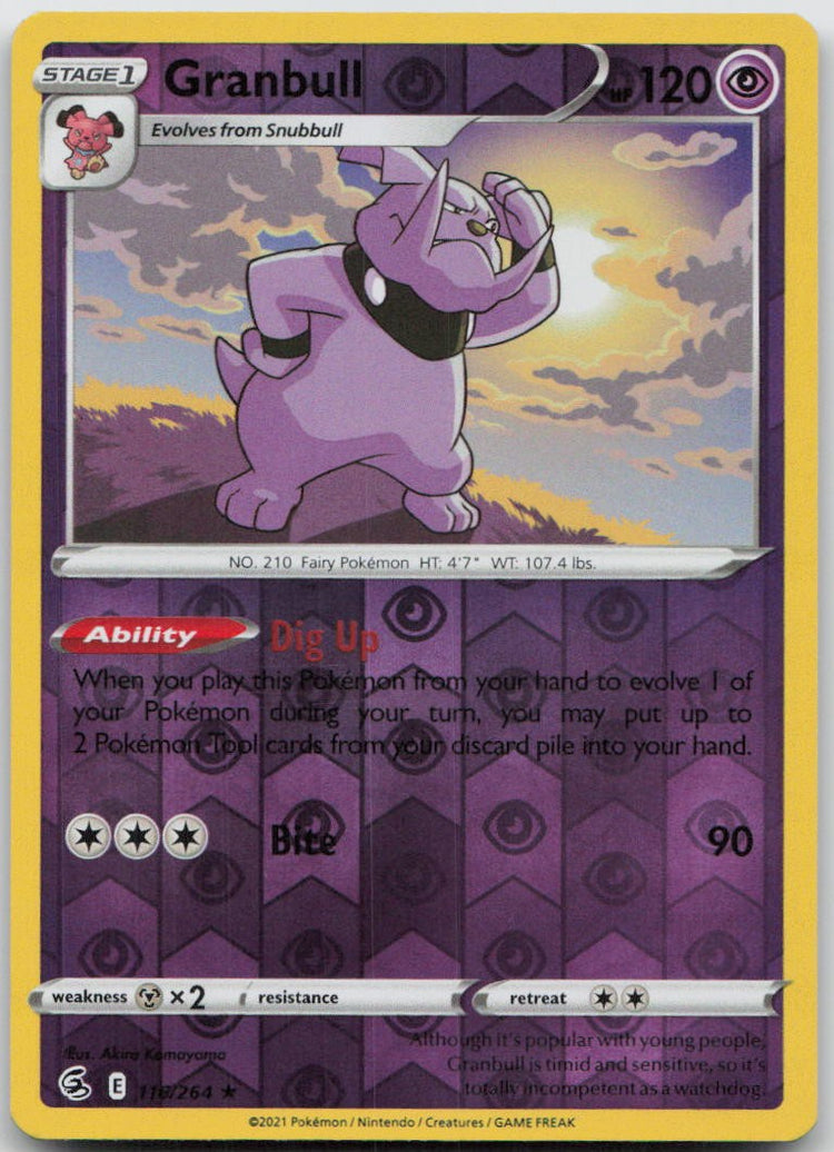 Granbull | Lightly Played / English / Reverse Holofoil