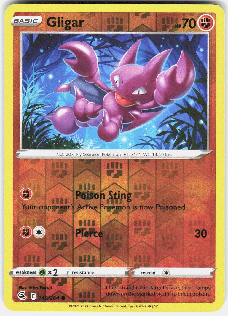 Gligar | Lightly Played / English / Reverse Holofoil
