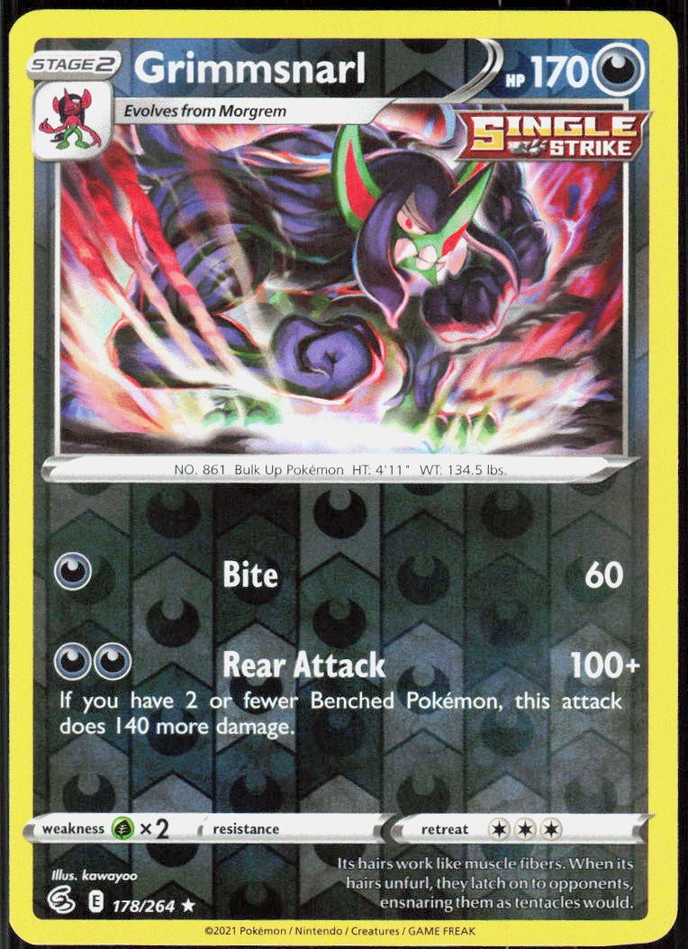 Grimmsnarl | Lightly Played / English / Reverse Holofoil