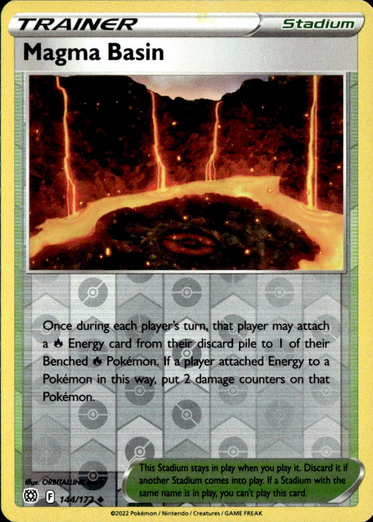 Magma Basin | Lightly Played / English / Reverse Holofoil