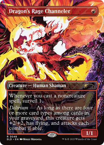 Dragon's Rage Channeler (2048) (Rainbow Foil) [Secret Lair Drop Series]
