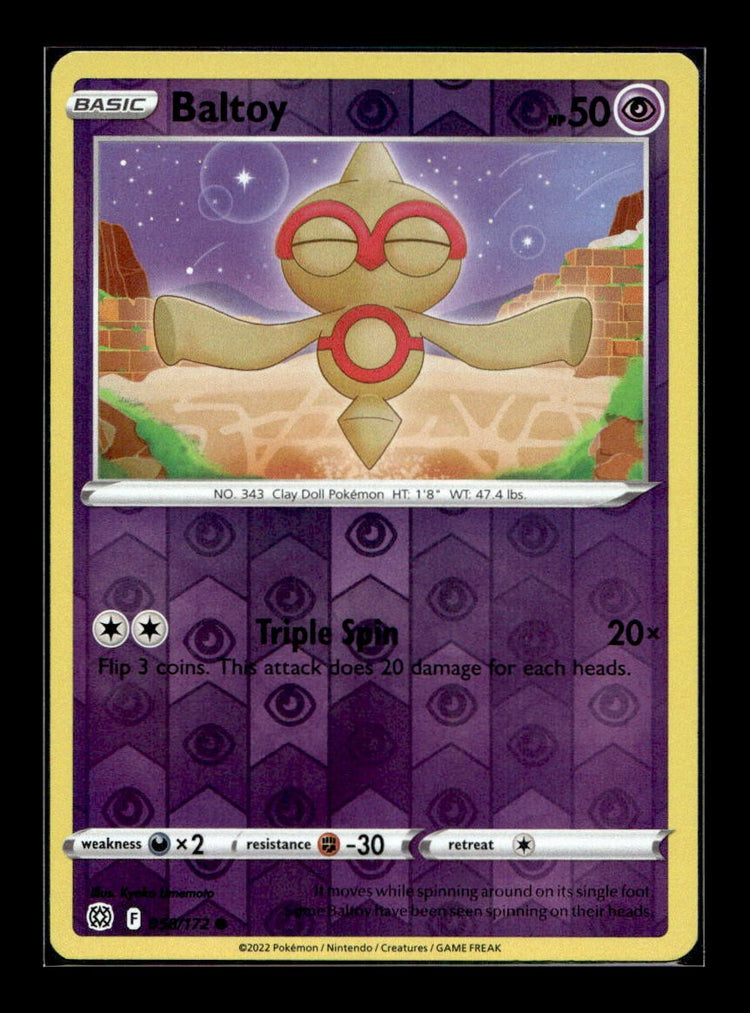 Baltoy | Lightly Played / English / Reverse Holofoil