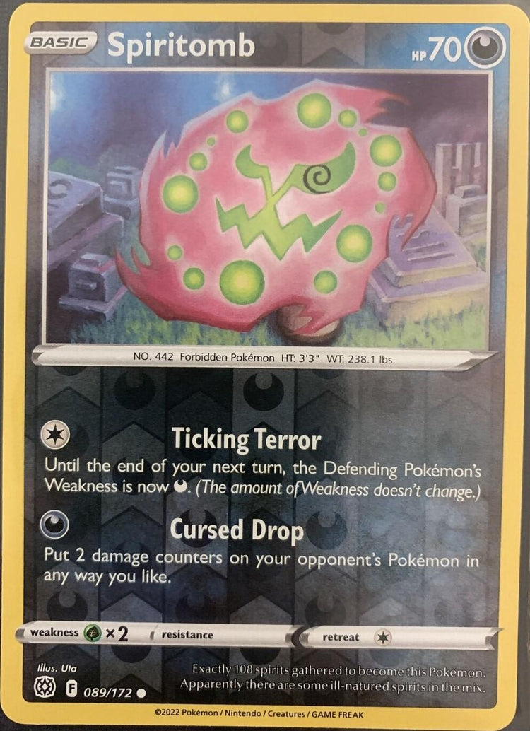 Spiritomb | Lightly Played / English / Reverse Holofoil