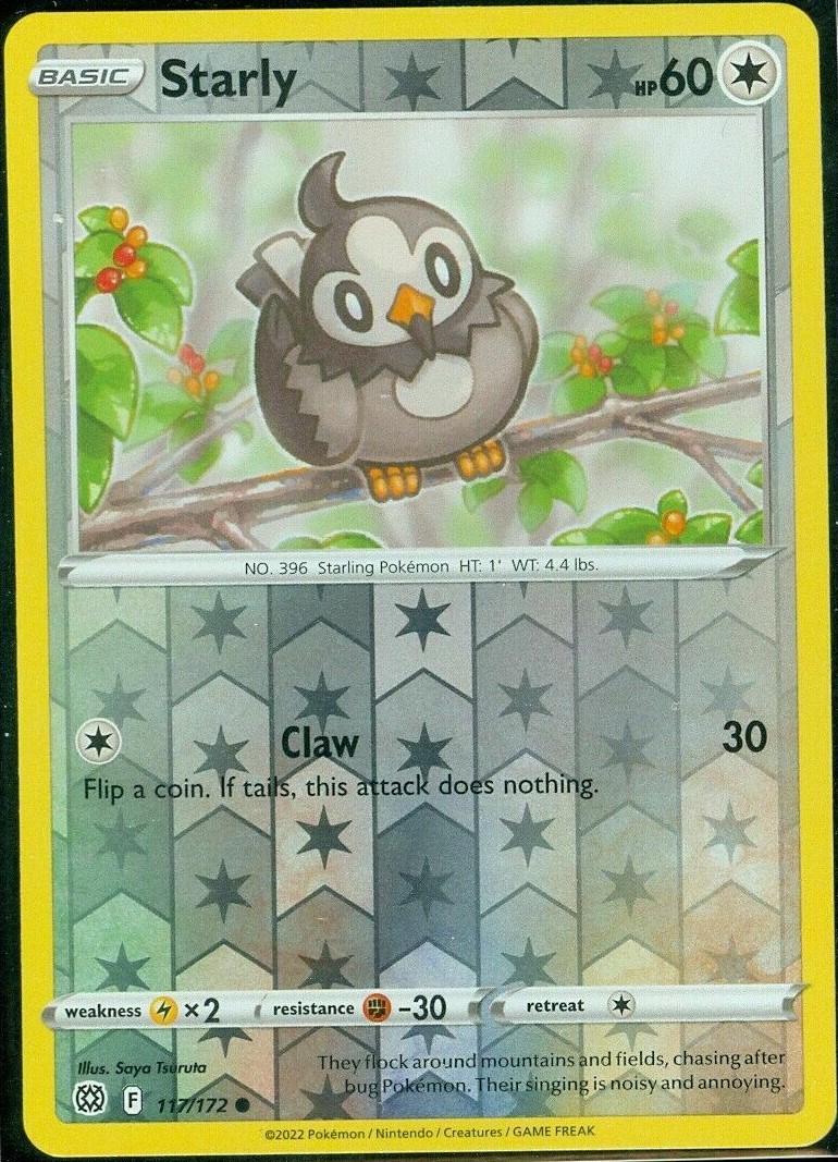 Starly | Lightly Played / English / Reverse Holofoil