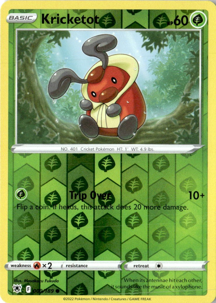 Kricketot | Lightly Played / English / Reverse Holofoil