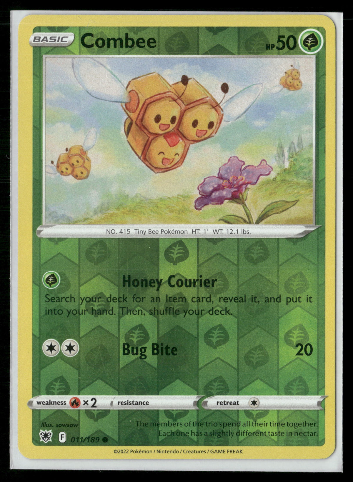 Combee | Lightly Played / English / Reverse Holofoil