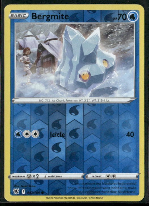 Bergmite | Lightly Played / English / Reverse Holofoil