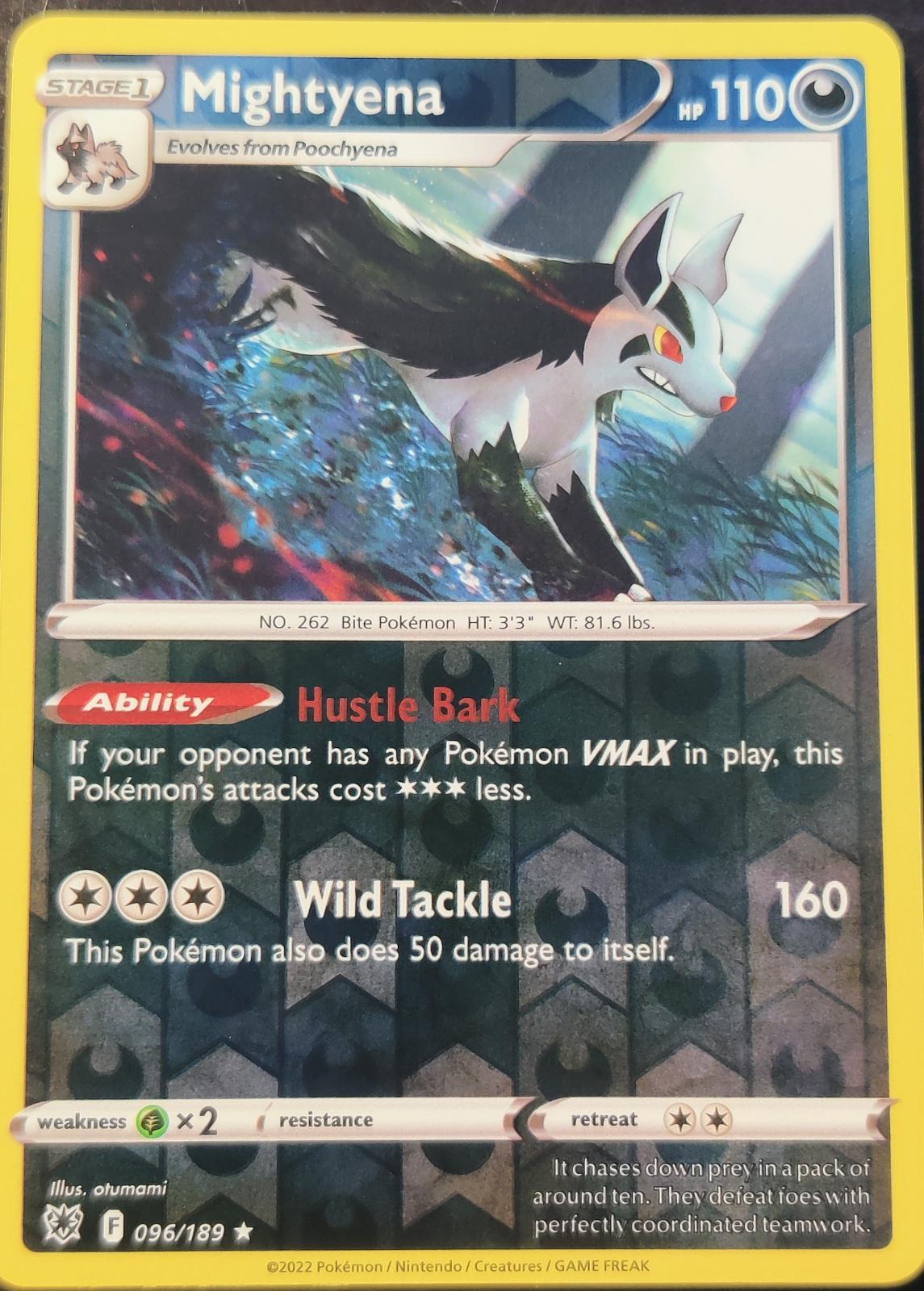 Mightyena | Lightly Played / English / Reverse Holofoil