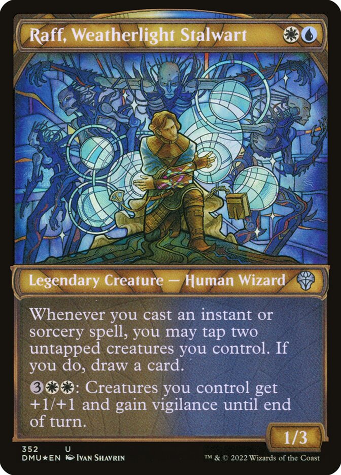 Raff, Weatherlight Stalwart (Textured Foil)