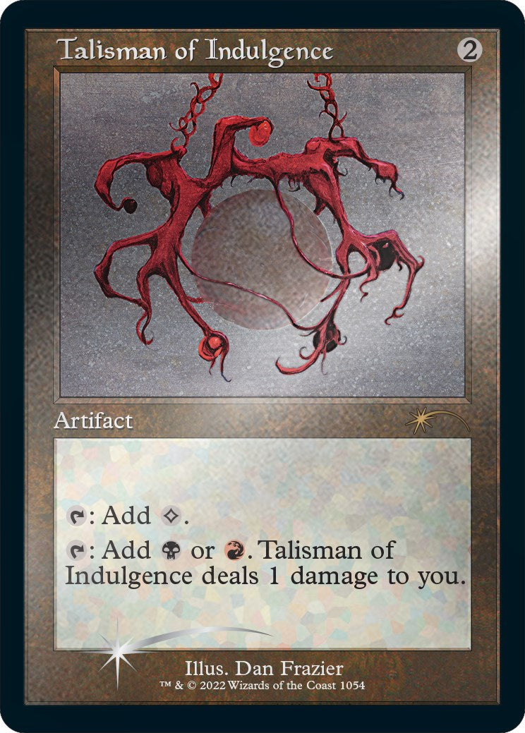 Talisman of Indulgence (Retro Frame) (Foil Etched)