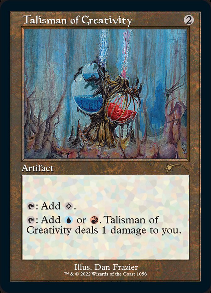 Talisman of Creativity (Retro Frame) (Foil Etched)