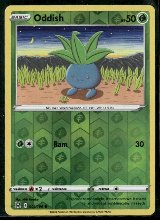 Oddish | Lightly Played / English / Reverse Holofoil