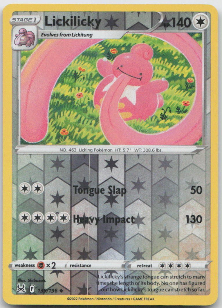 Lickilicky | Lightly Played / English / Reverse Holofoil