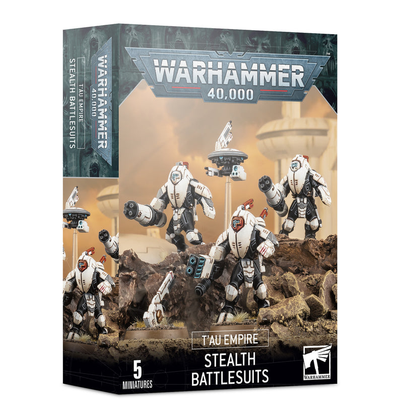 Games Workshop Warhammer 40K T'au Empire XV25 Stealth Battlesuits