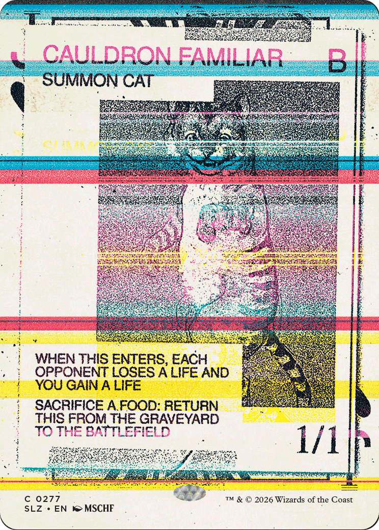 Cauldron Familiar (0277) [Secret Lair x MSCHF: The Zeta Set]