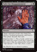 Solve for Disappointment [Reality Fracture]