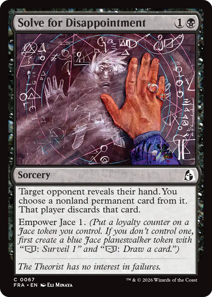 Solve for Disappointment [Reality Fracture]