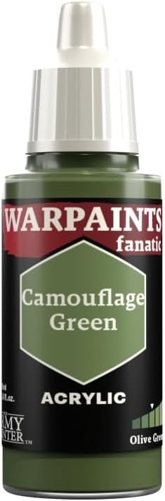 The Army Painter: Warpaints Fanatic - Camouflage Green