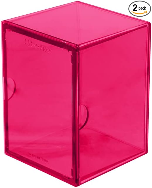 Ultra Pro Deck Box Eclipse 2 Piece Hot Pink