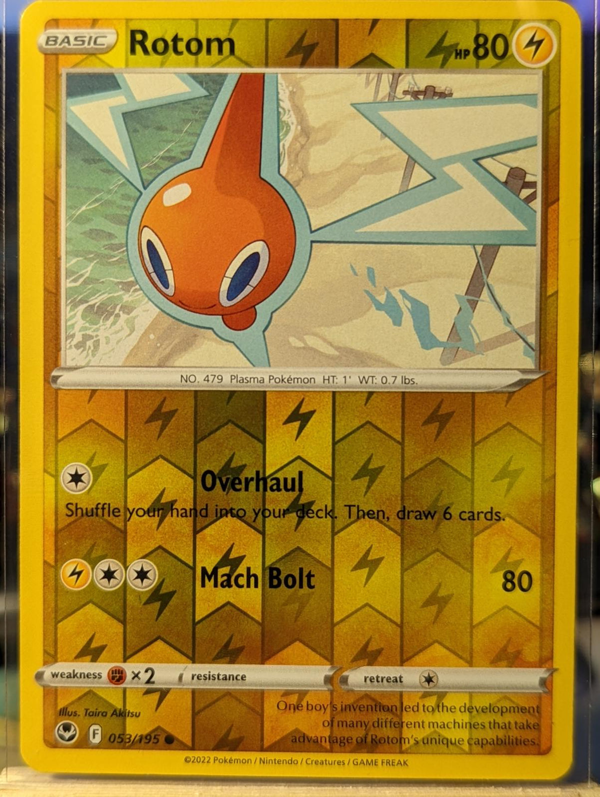 Rotom | Lightly Played / English / Reverse Holofoil