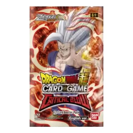DRAGON BALL SUPER CRITICAL BLOW BOOSTER PACK