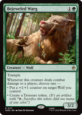 Bejeweled Warg [The Hobbit]