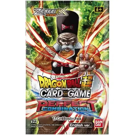 DRAGON BALL SUPER CARD GAME PERFECT COMBINATION BOOSTER PACK