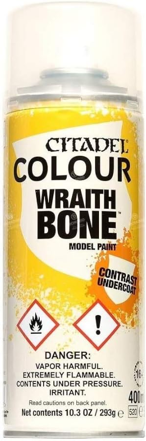 Games Workshop Contrast Undercoat Wraith Bone Paint