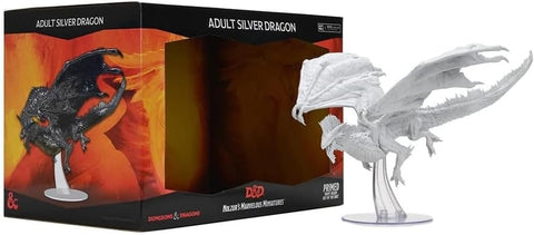 D&D Nulzur's Marvelous Miniatures: Adult Silver Dragon