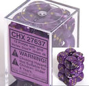 Chessex: Vortex Purple/Gold 12Mm D6 Dice