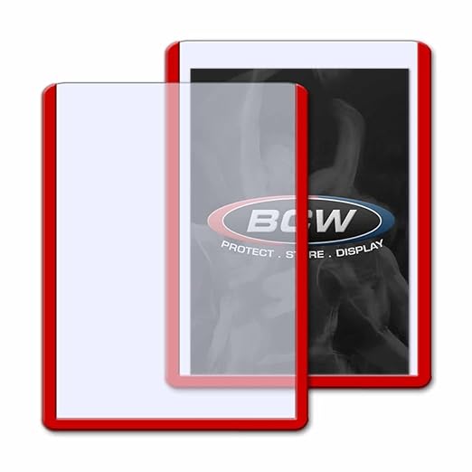 Topload Card Holder - Red Border