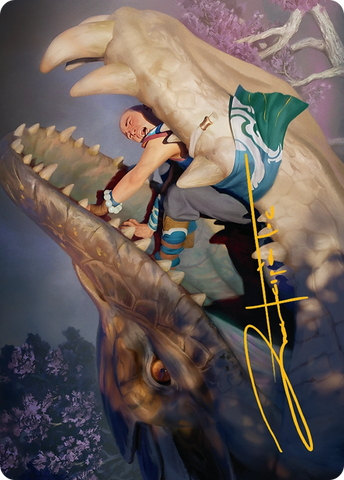 Jaws of Defeat Art Card (53/54) [Tarkir: Dragonstorm Art Series]