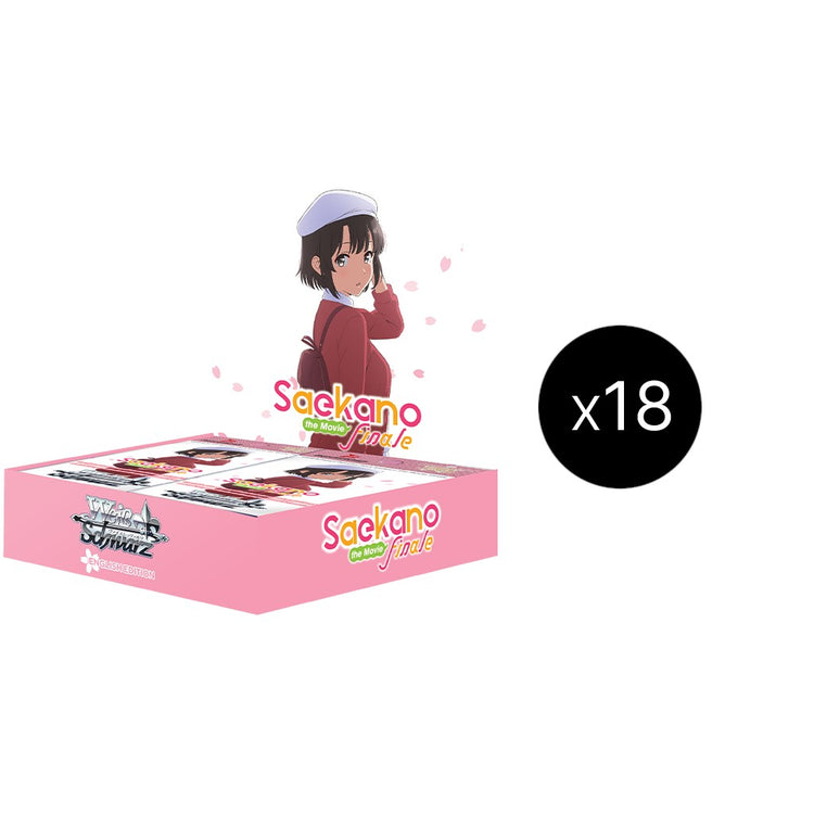 Saekano the Movie: Finale - Booster Box Case